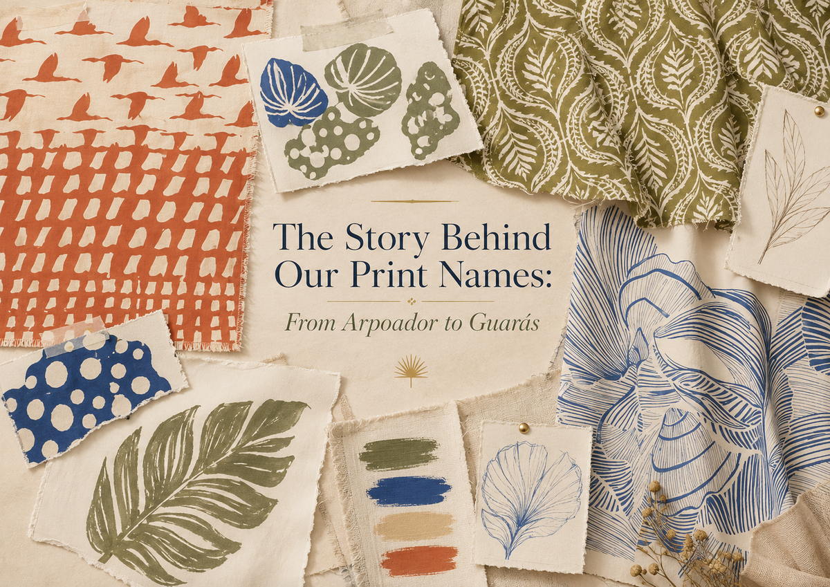 The Story Behind Our Print Names: From Arpoador to Guarás