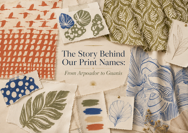 The Story Behind Our Print Names: From Arpoador to Guarás