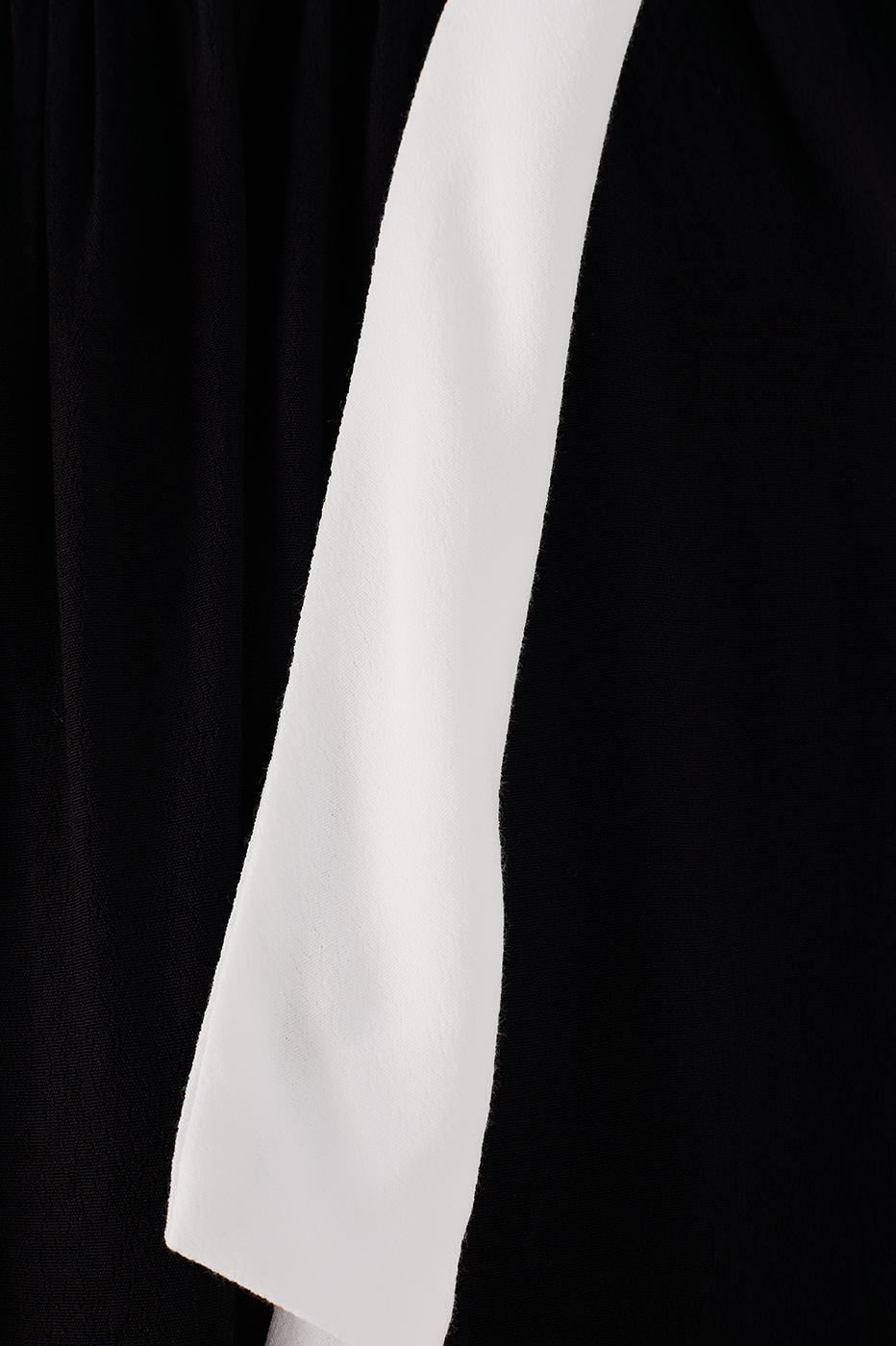 Cropped Bicolor Crepe Dress_6