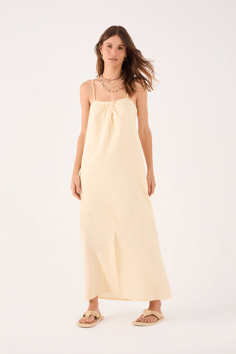 Cropped Twisted Cleavage Dress_1