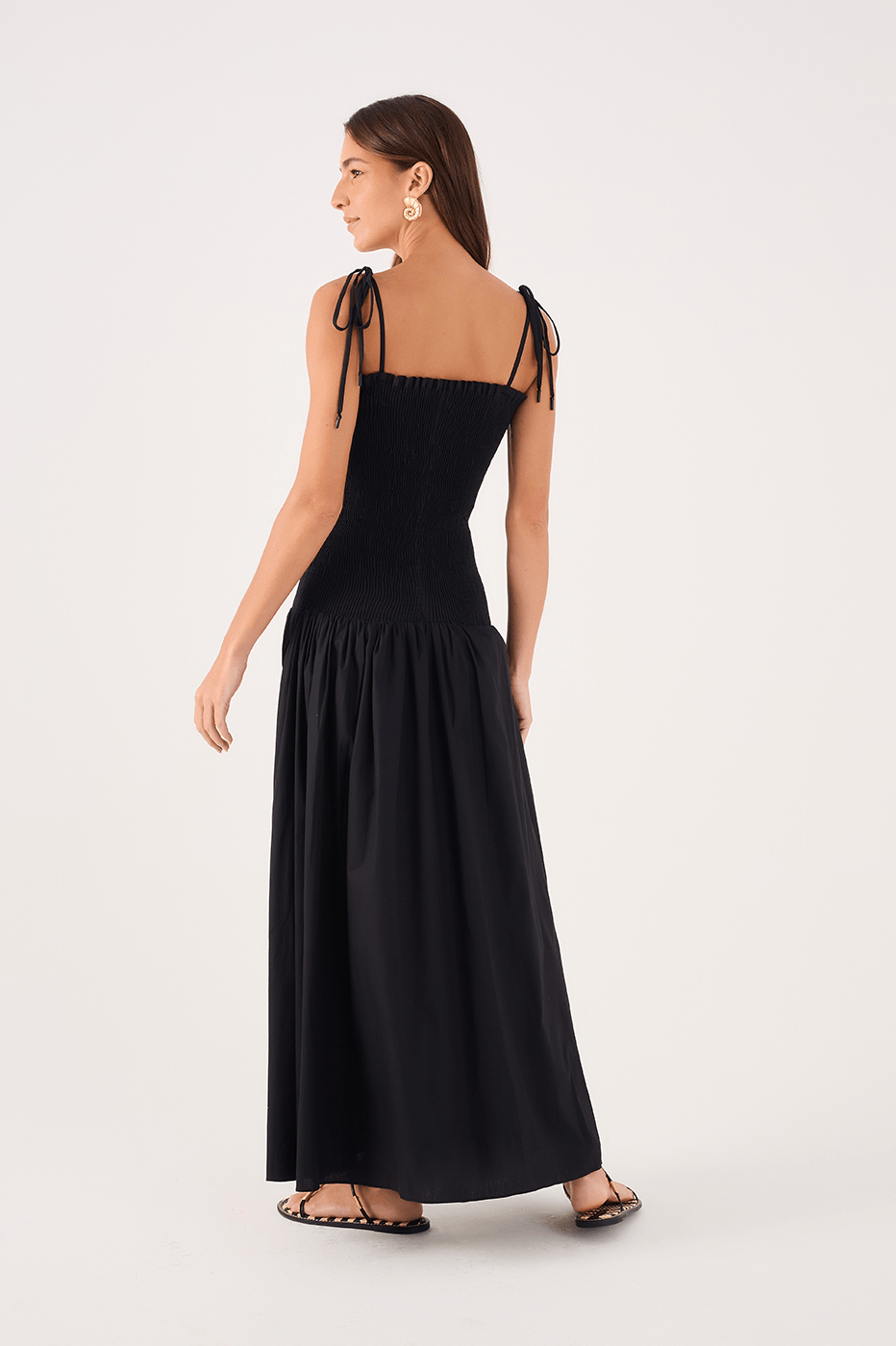 Cropped Cotton Lastex Dress_5