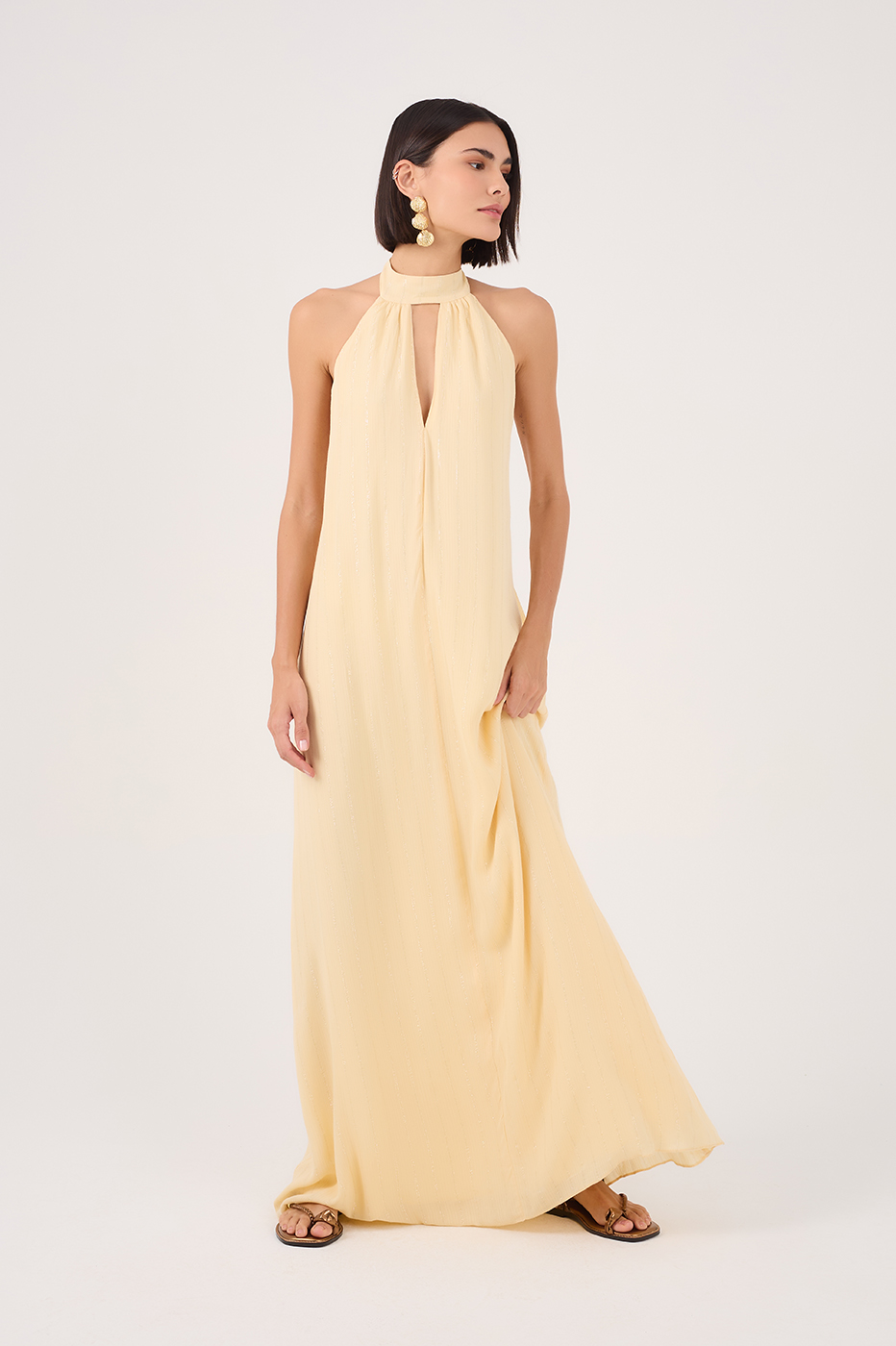 Lurex Halter Maxi Dress_2