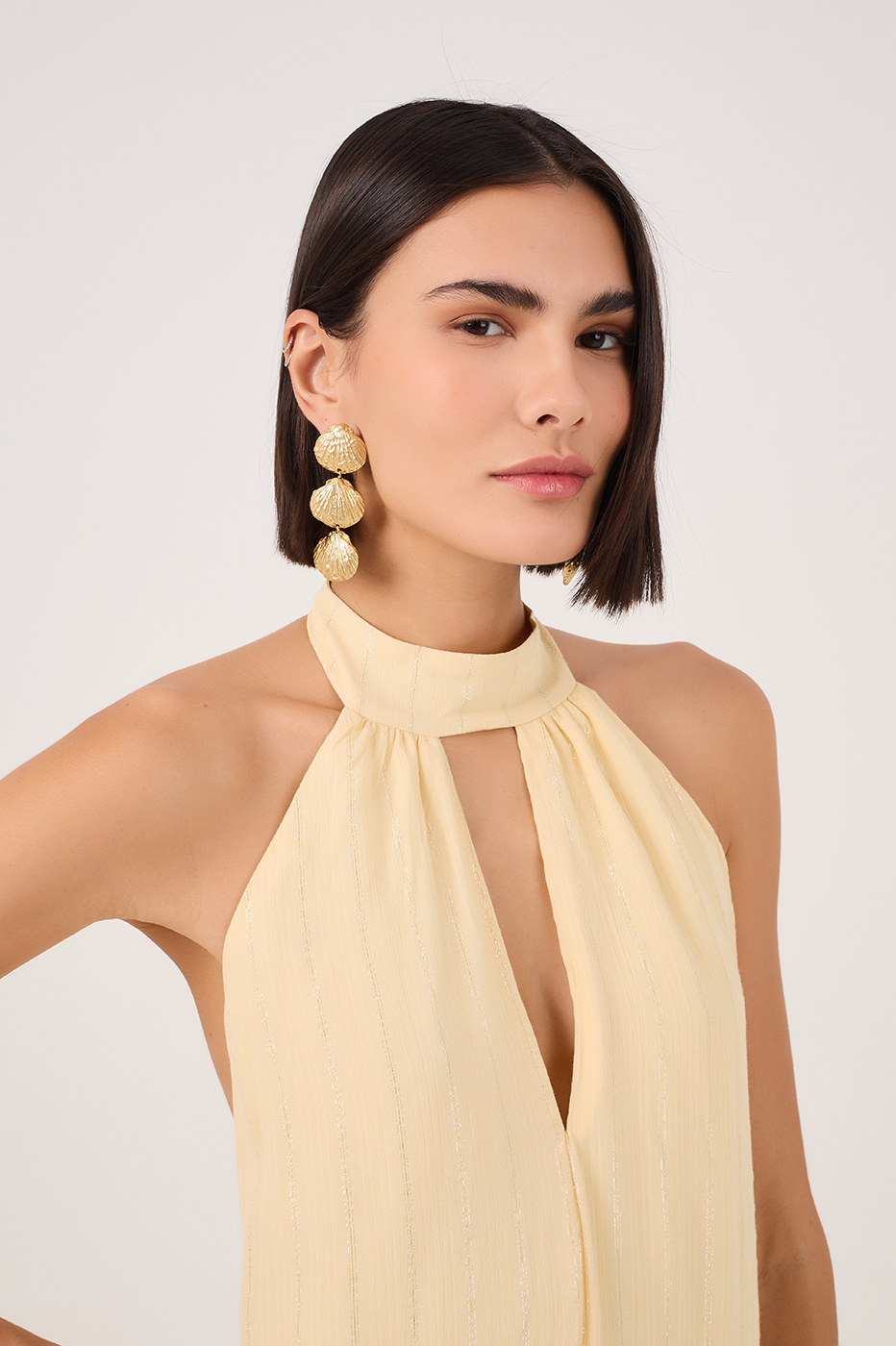 Lurex Halter Maxi Dress_5