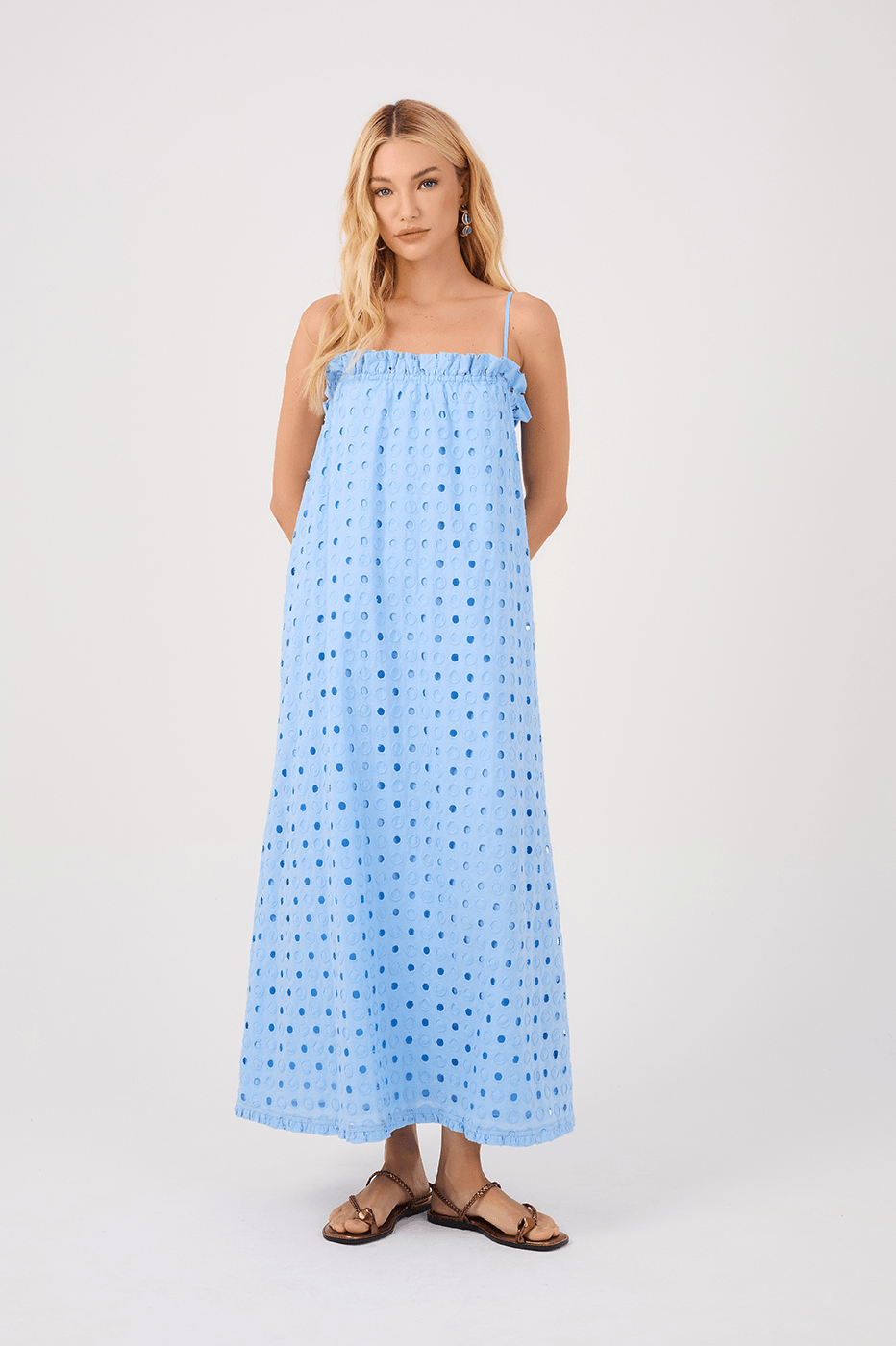 Eyelet Maxi Dress_2