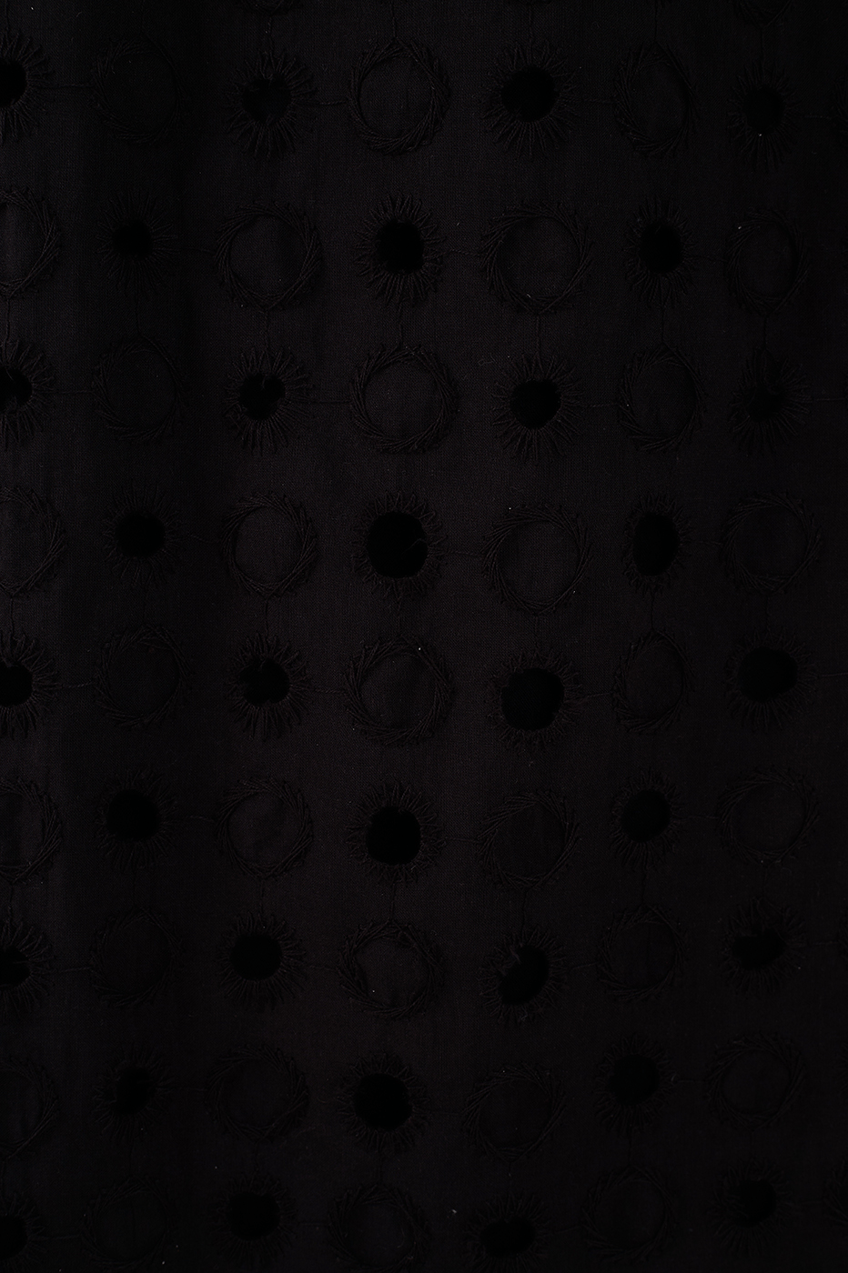 Black Sleeveless Cotton Midi Dress_7