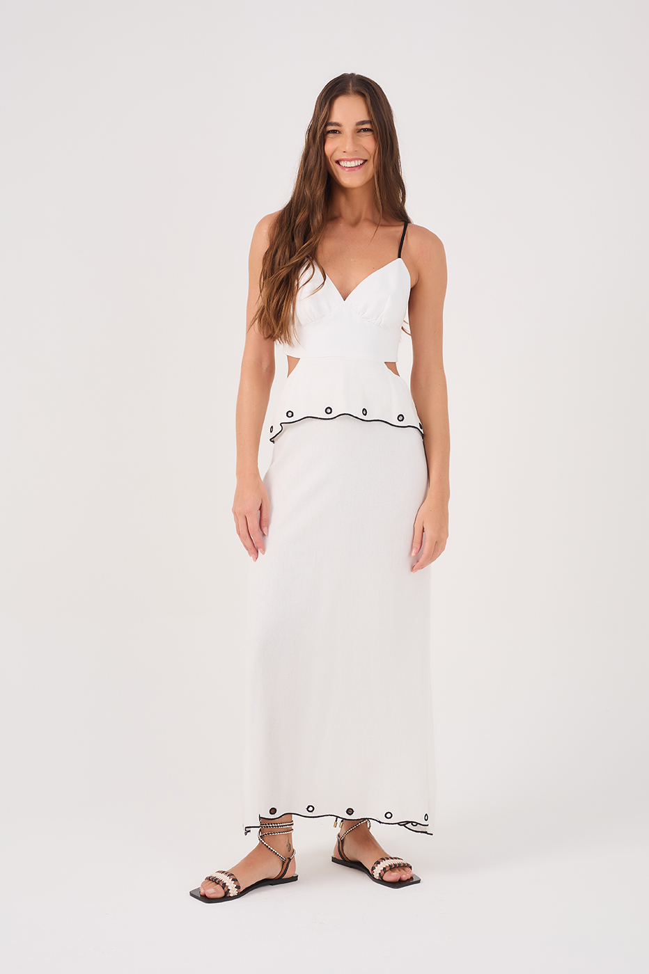 Emb. Scallop Maxi Dress_2