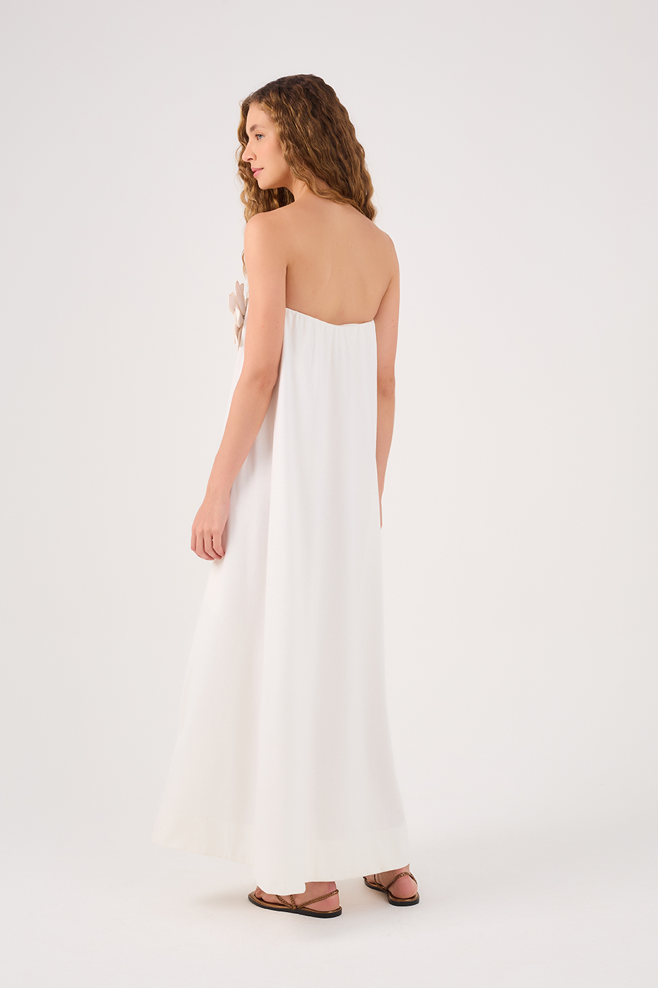 Flower Det. Maxi Dress_6