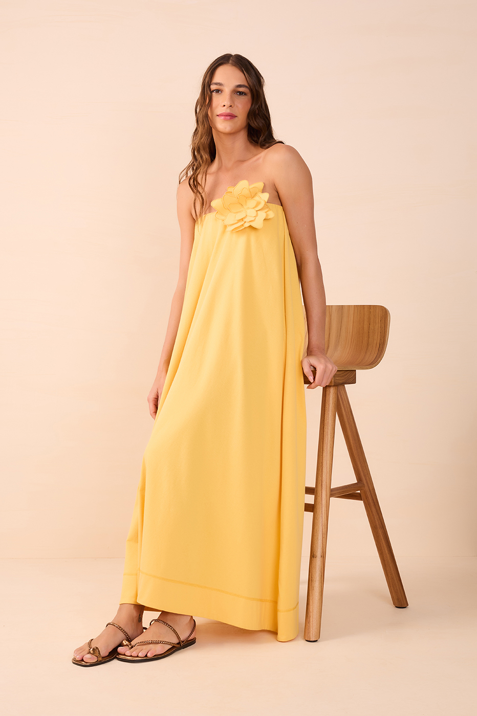 Flower Det. Maxi Dress_1
