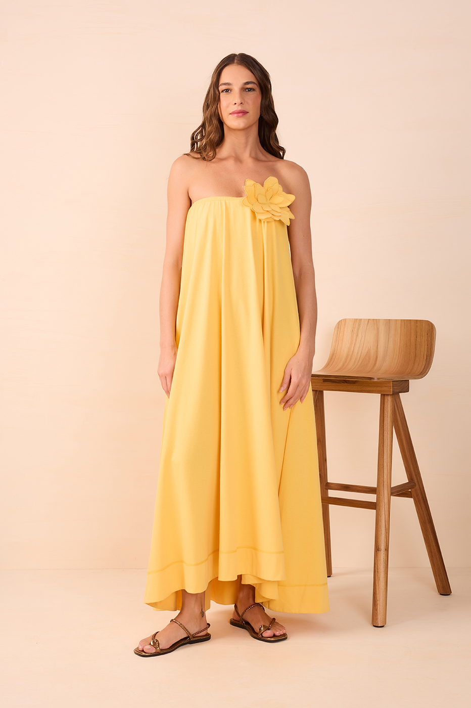 Flower Det. Maxi Dress_2