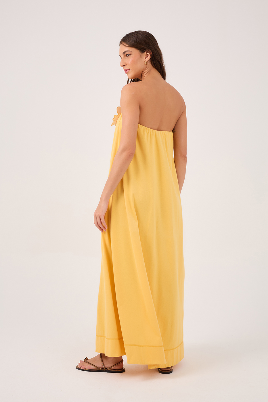 Flower Det. Maxi Dress_7