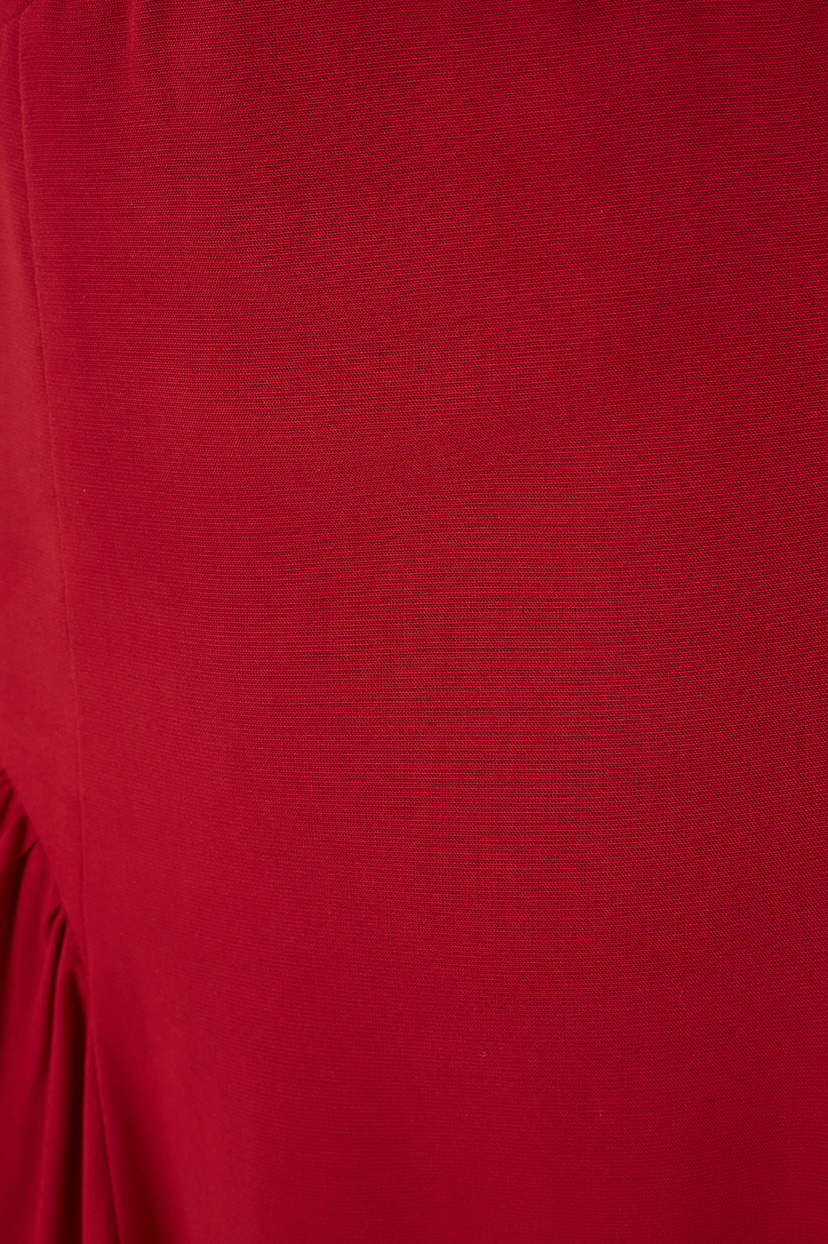 Red Encanto V Neck Sleeveless Maxi Dress