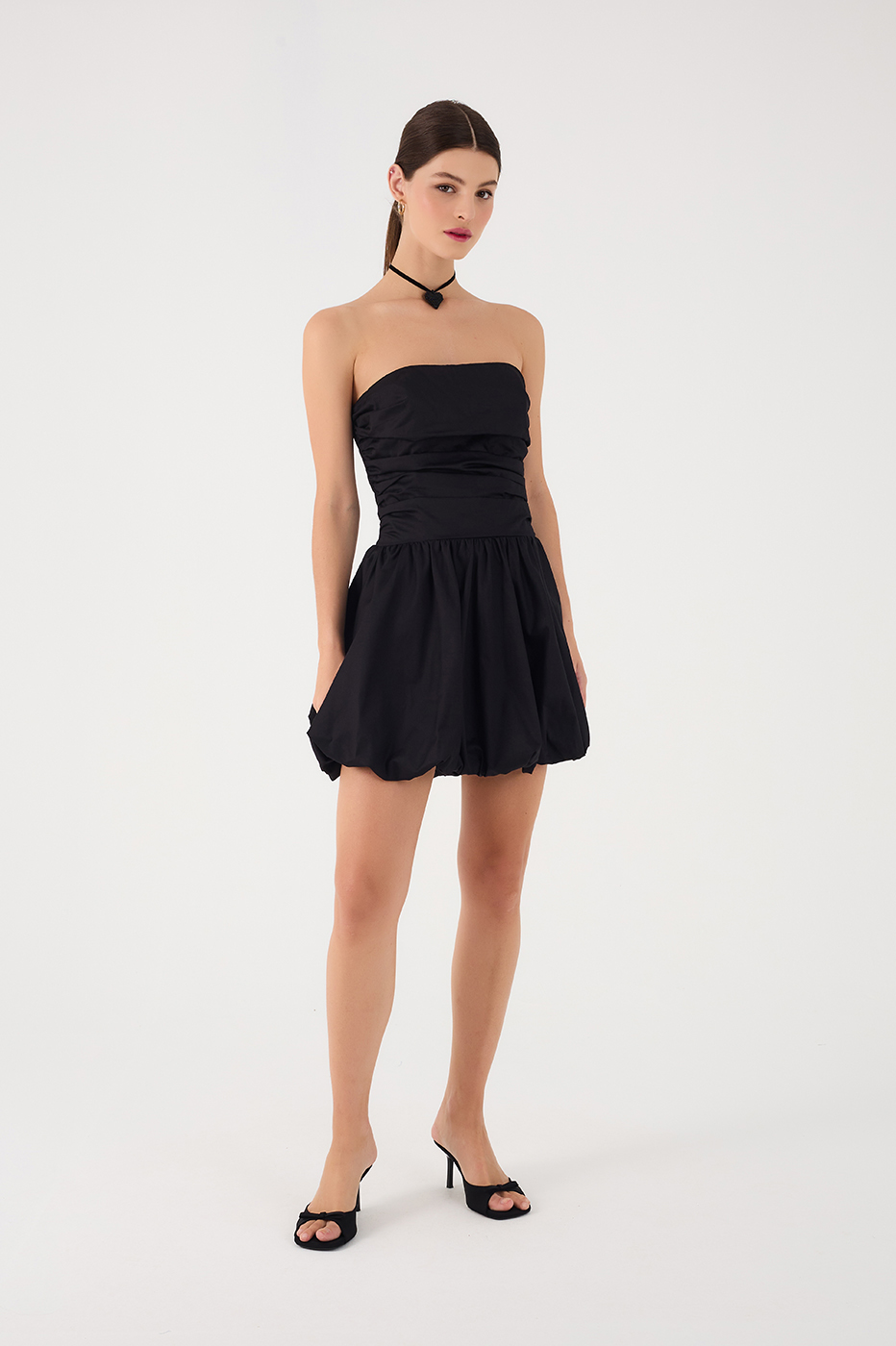 Strapless Balloon Mini Dress_2