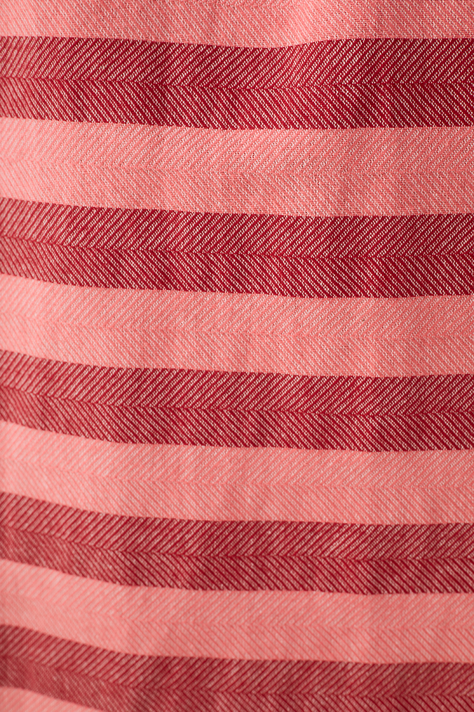 Pink Bromelia Rickrack Trim Front Ties Maxi Dress