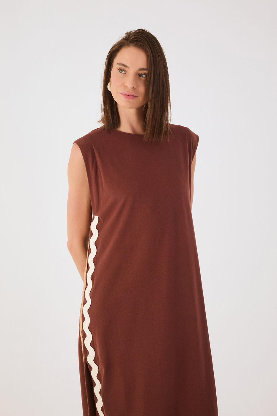 Ondinha Drawstring Maxi Dress