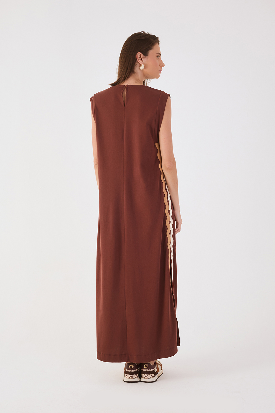 Ondinha Drawstring Maxi Dress