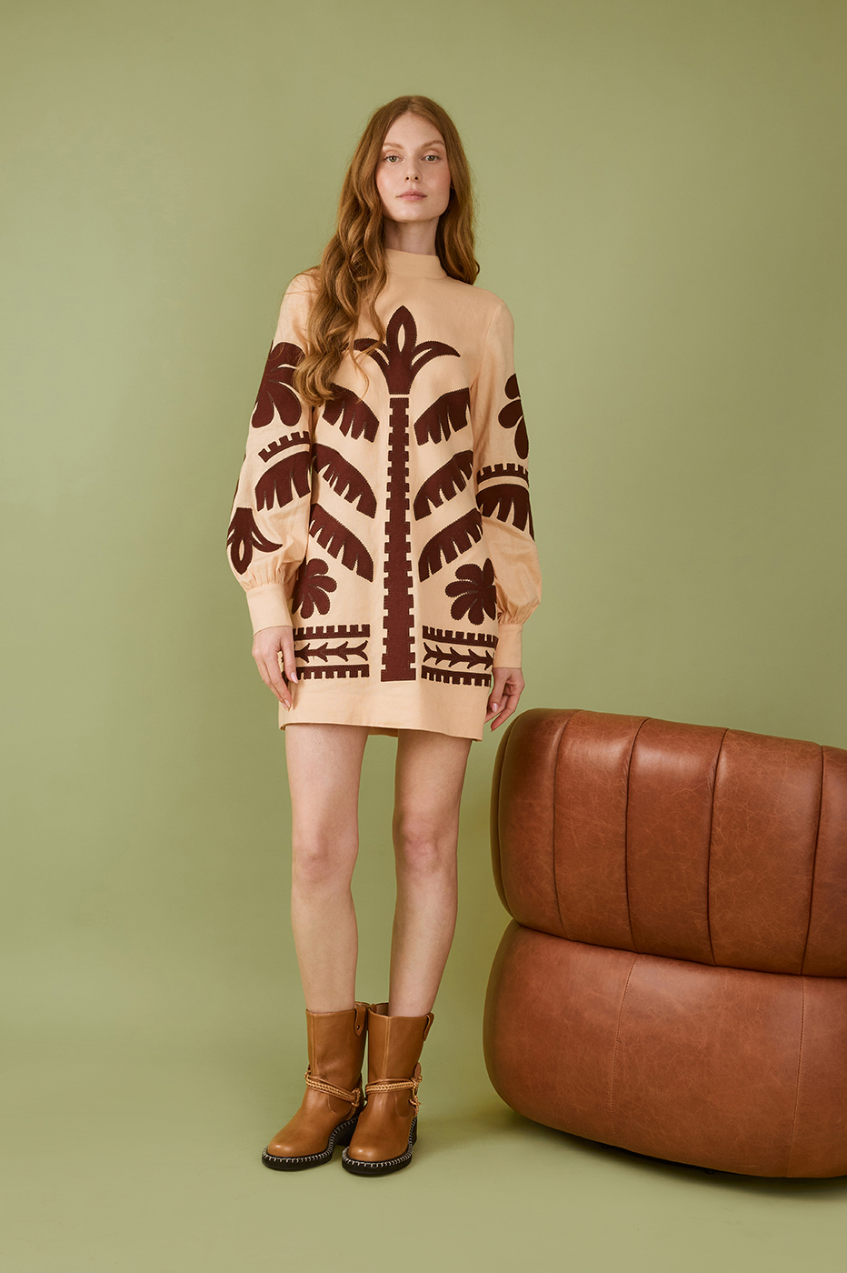 Tropical Mini Dress Printed / XS Tropical Mini Dress Printed / XS