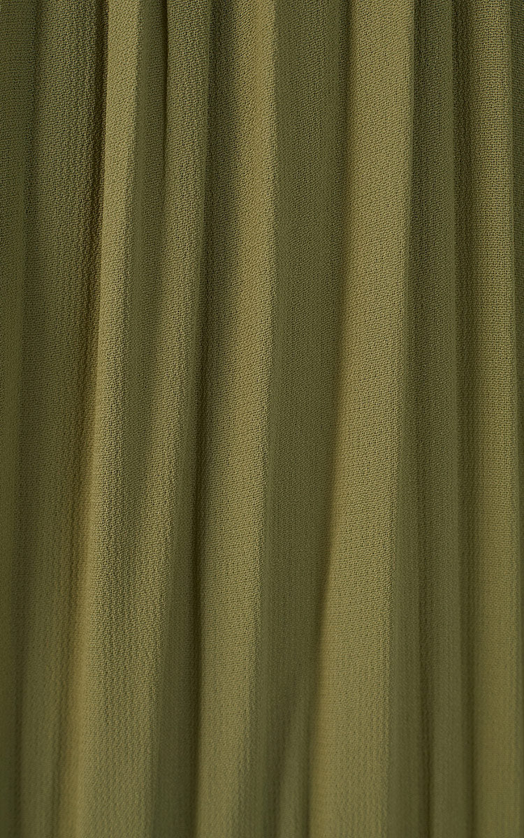 Long Crepe Draped Dress_6