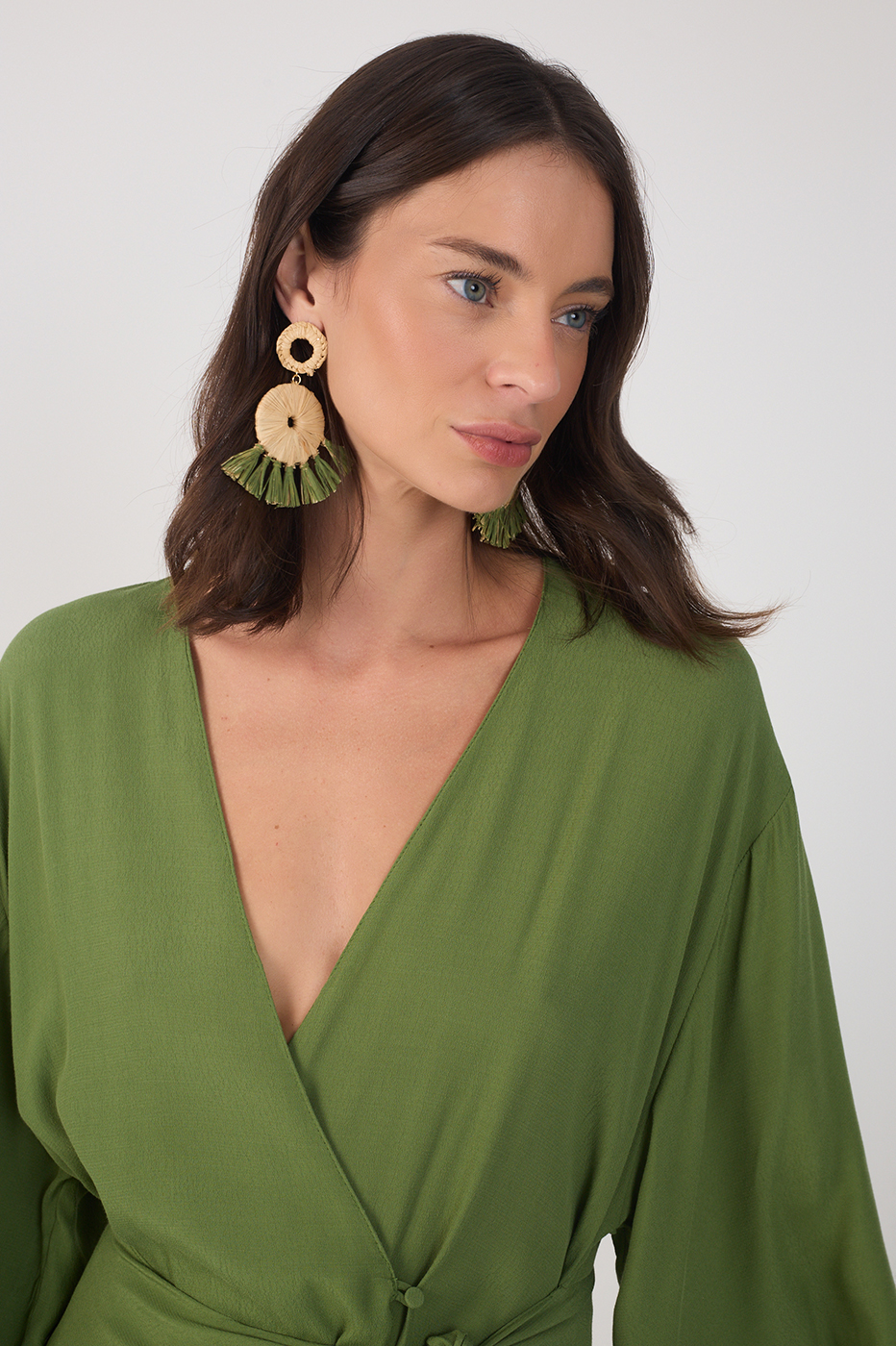 Cropped Pareo Crepe Dress_4