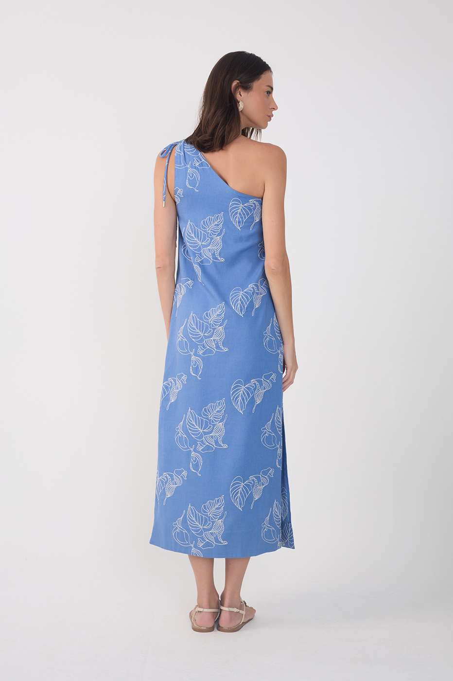 Cropped Embroidered Calla Lily Dress_5