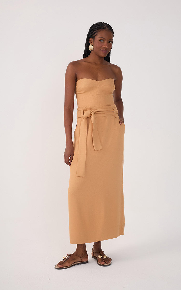 Midi Strapless Dress_2