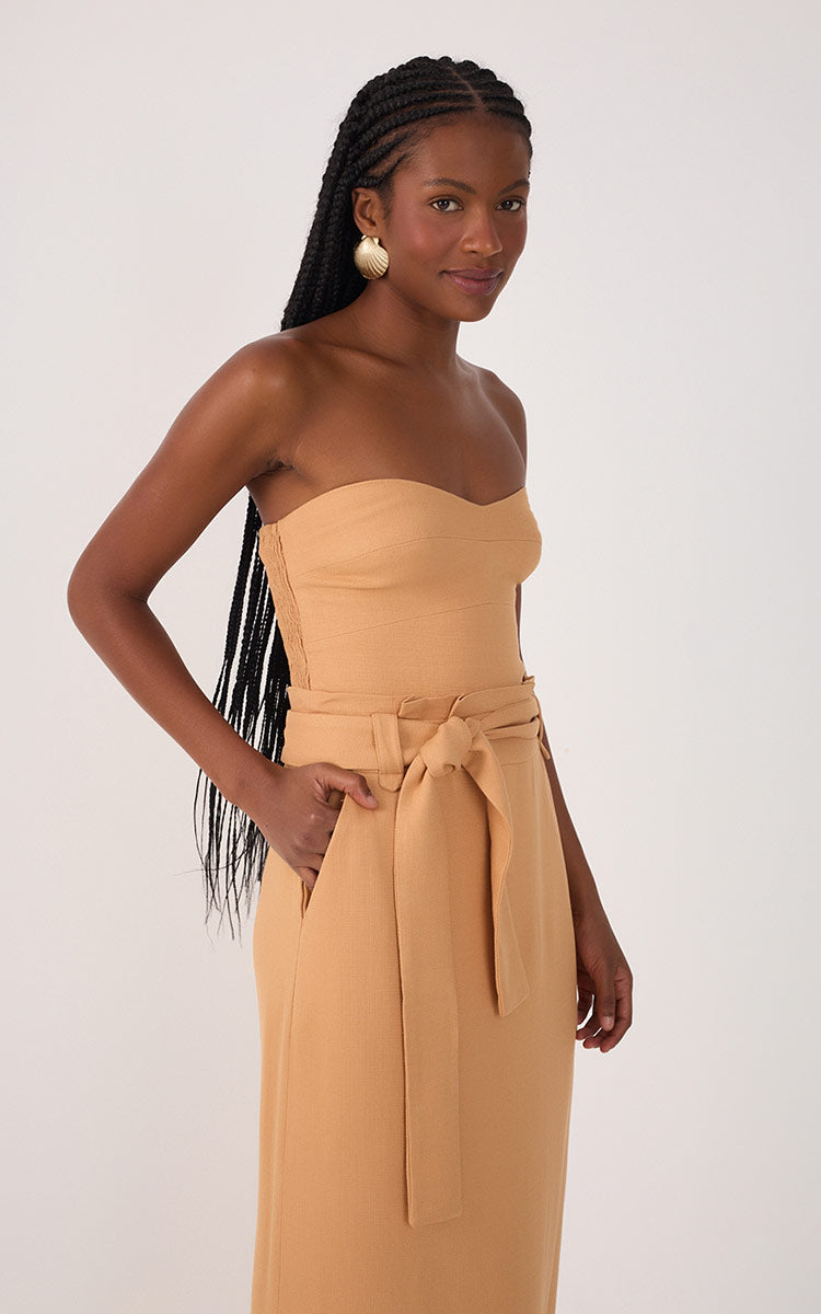 Vestido Midi Sem Alça_4