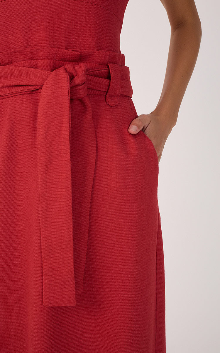 Midi Strapless Dress_5