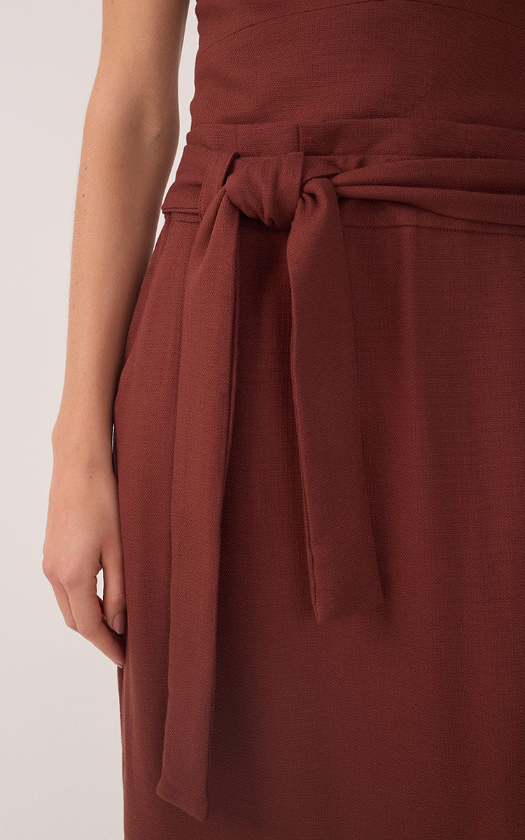 Midi Strapless Dress_5