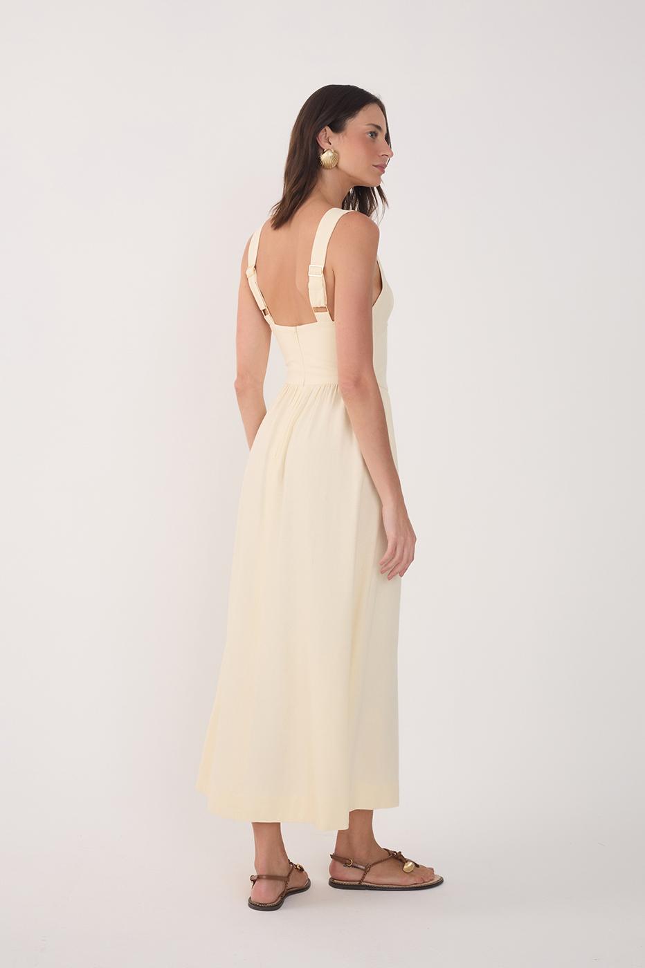 Vestido Cropped Linho Pala Larga_5