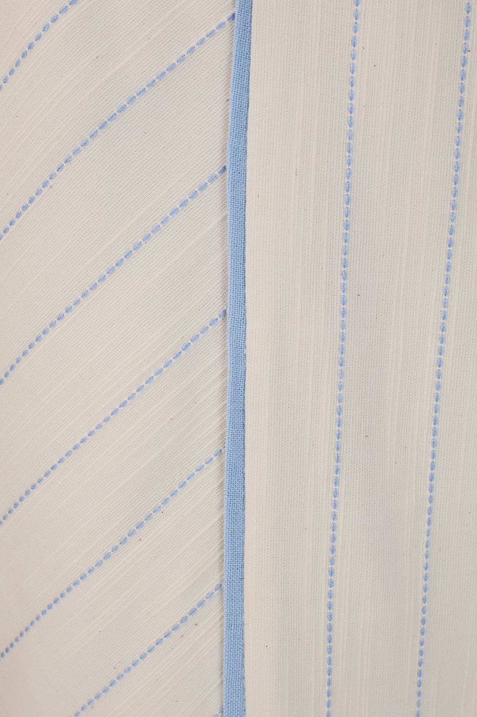 Cropped Striped Neckline Tie Dress_7