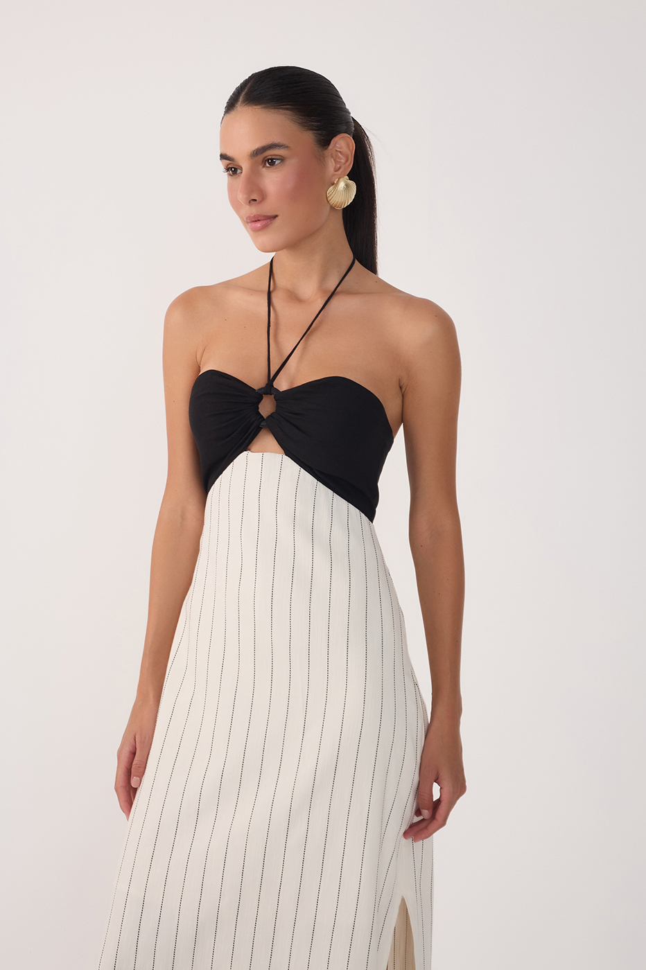 Vestido Midi Listras Argola Busto_3