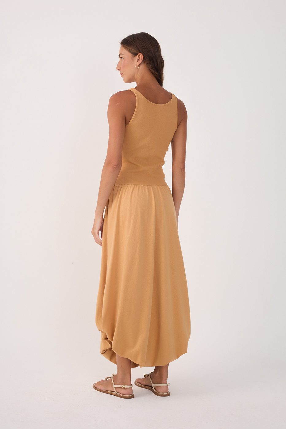 tank top bridesmaid dresses Grape Lace Tank Top Empire Chiffon V-Back Bridesmaid Dress #CY0128G $129