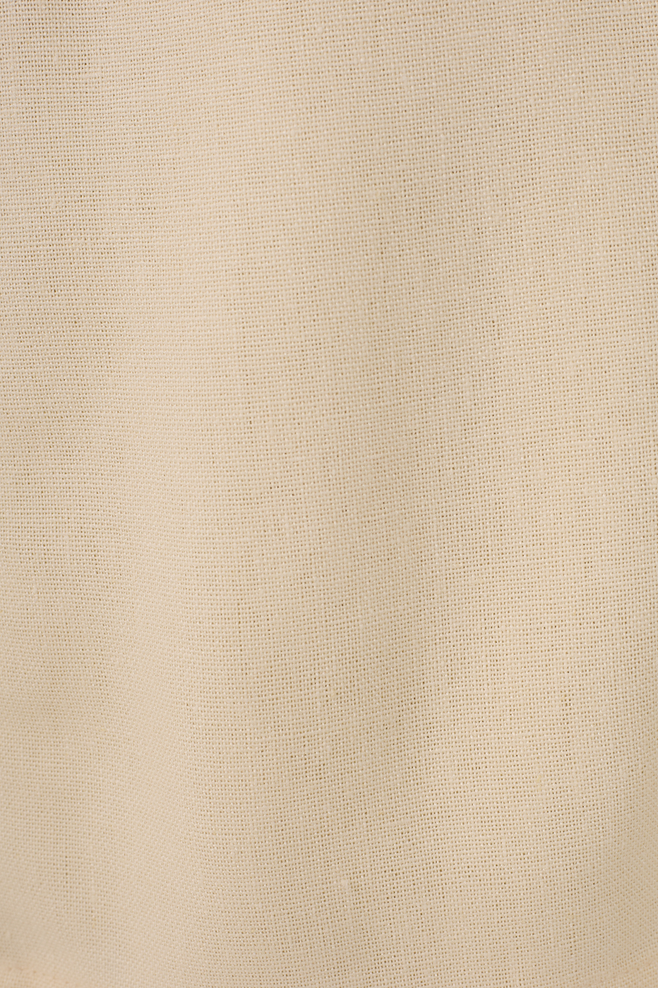 Beige Sleeveless Linen Mini Dress_7