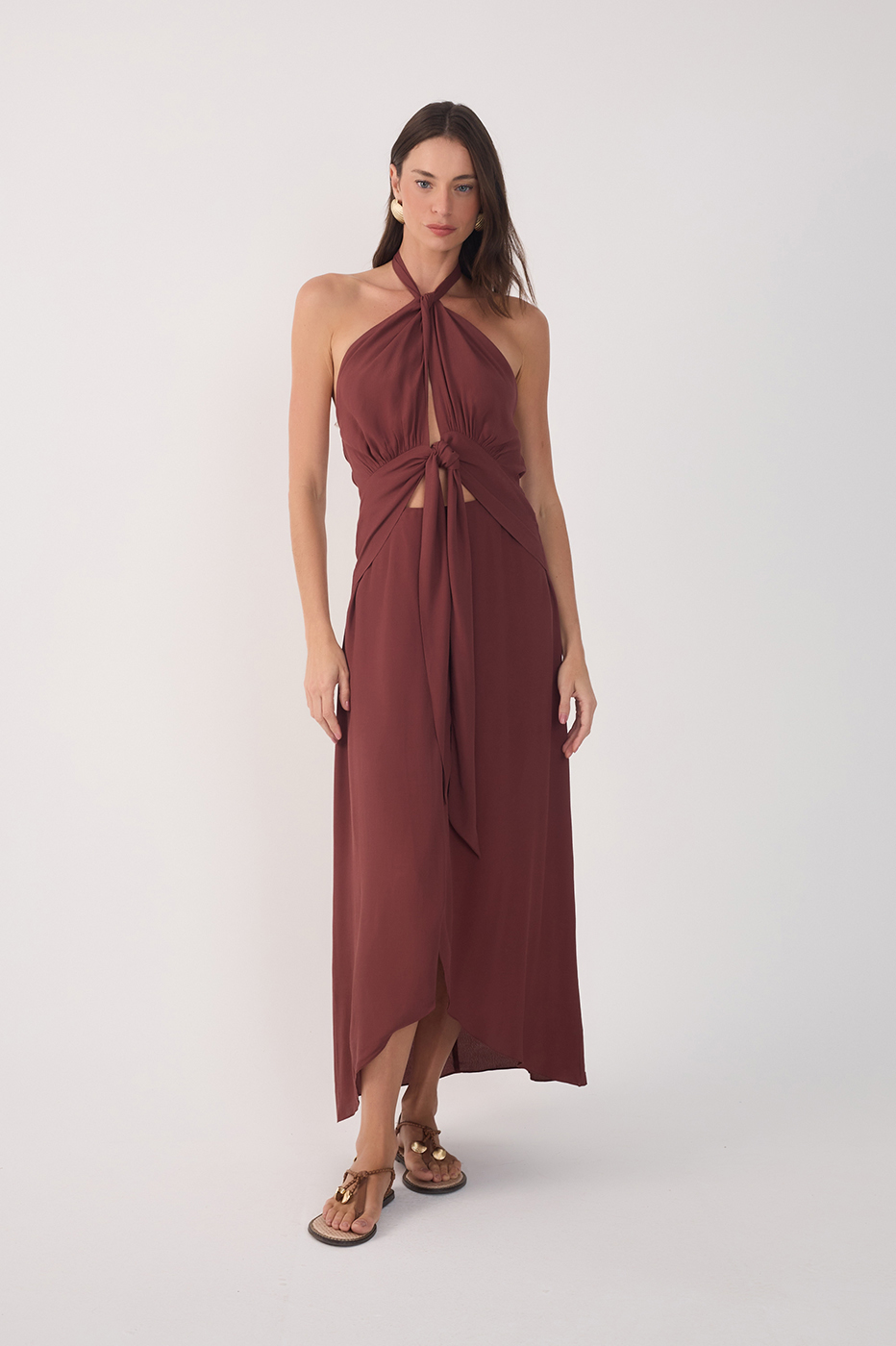 Vestido Midi Crepe Decote Torcido_2
