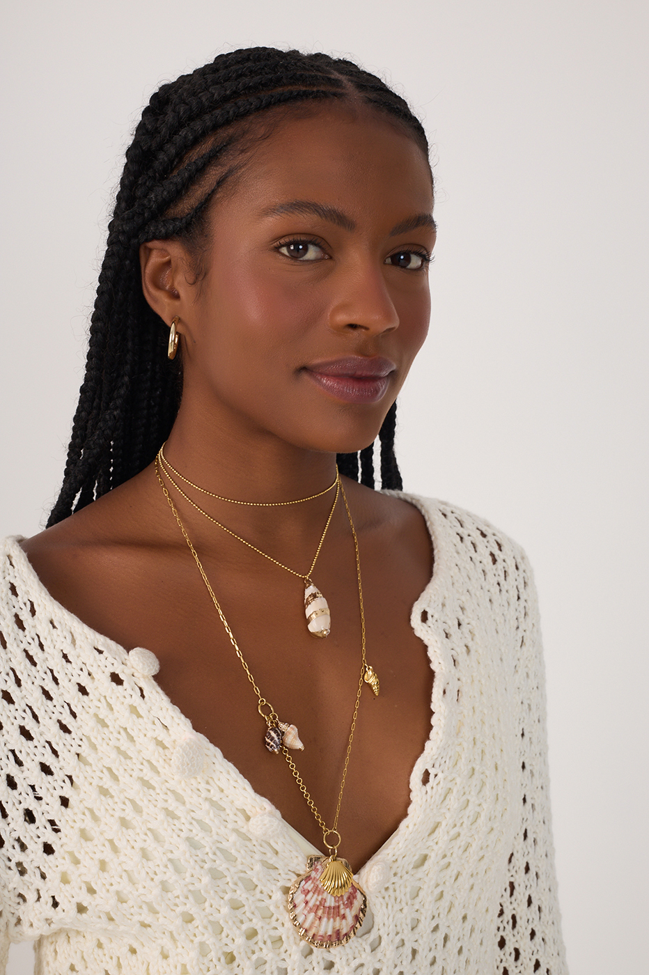 Knit Vintage Buttons Dress_4