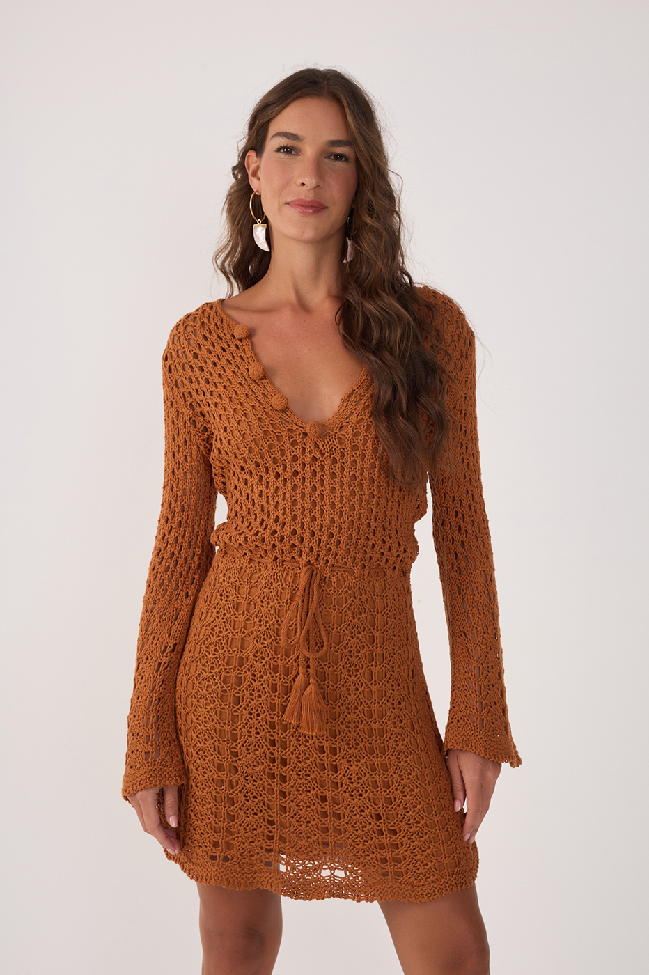 Vestido Tricot Vintage Botões_3