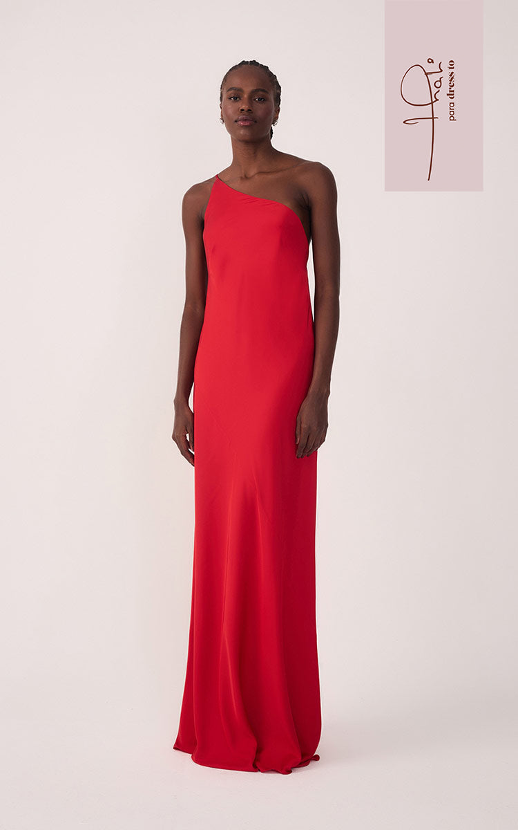 Satin Cowl Neck Dress_2