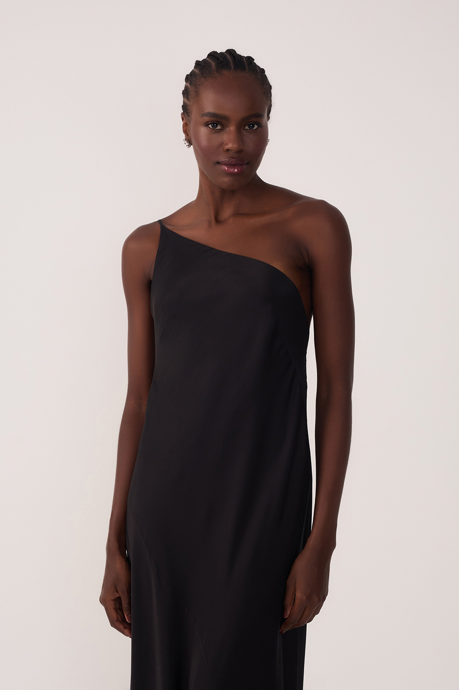 Satin Cowl Neck Dress_3