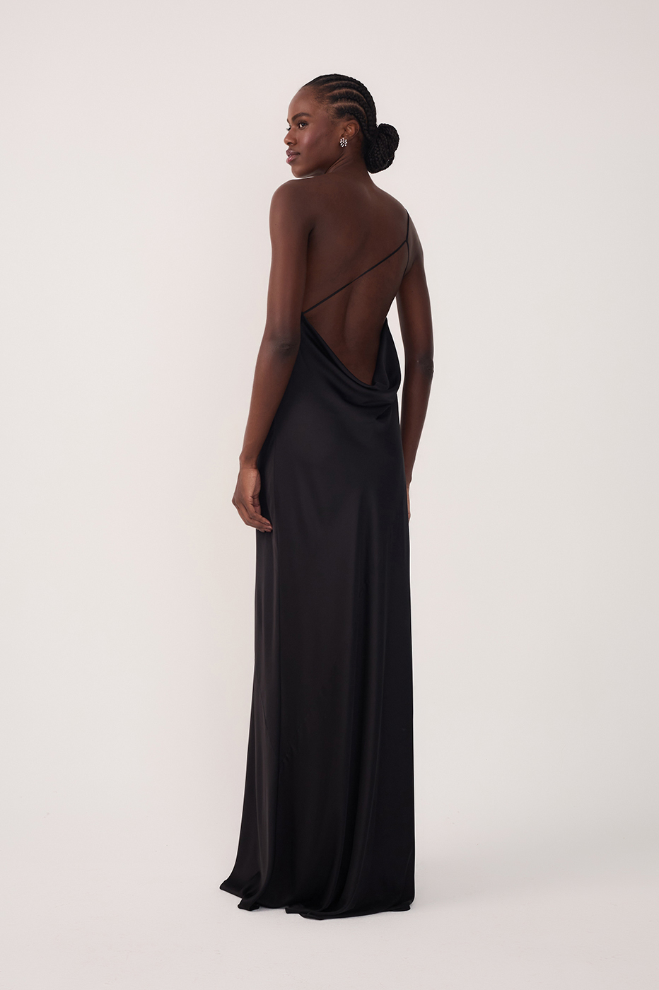 Satin Cowl Neck Dress_7