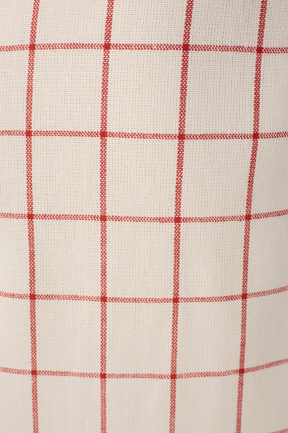 Linen Midi Checkered Dress_7