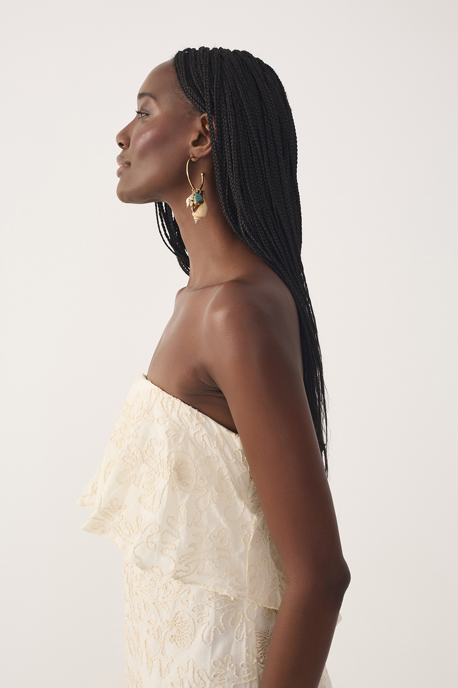 Midi Embroidered Drwastring Dress_4