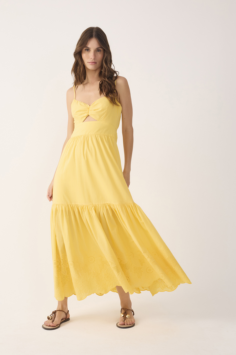 Vestido Cropped Algodão Bordado_2