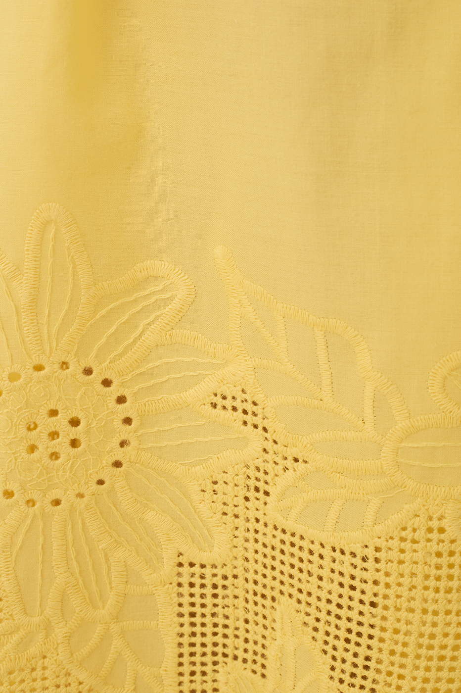 Cropped Cotton Embroidered Dress_7