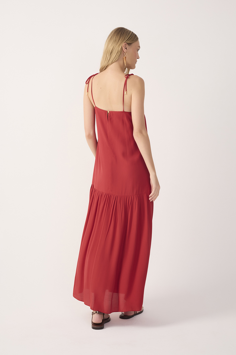 Vestido Longo Crepe Fenda_5