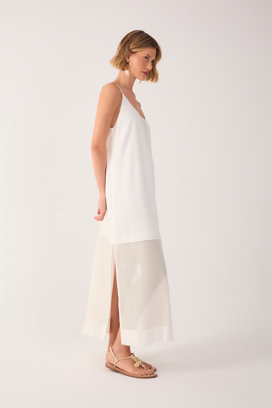 Cut-Out Canvas Linen Dress_3