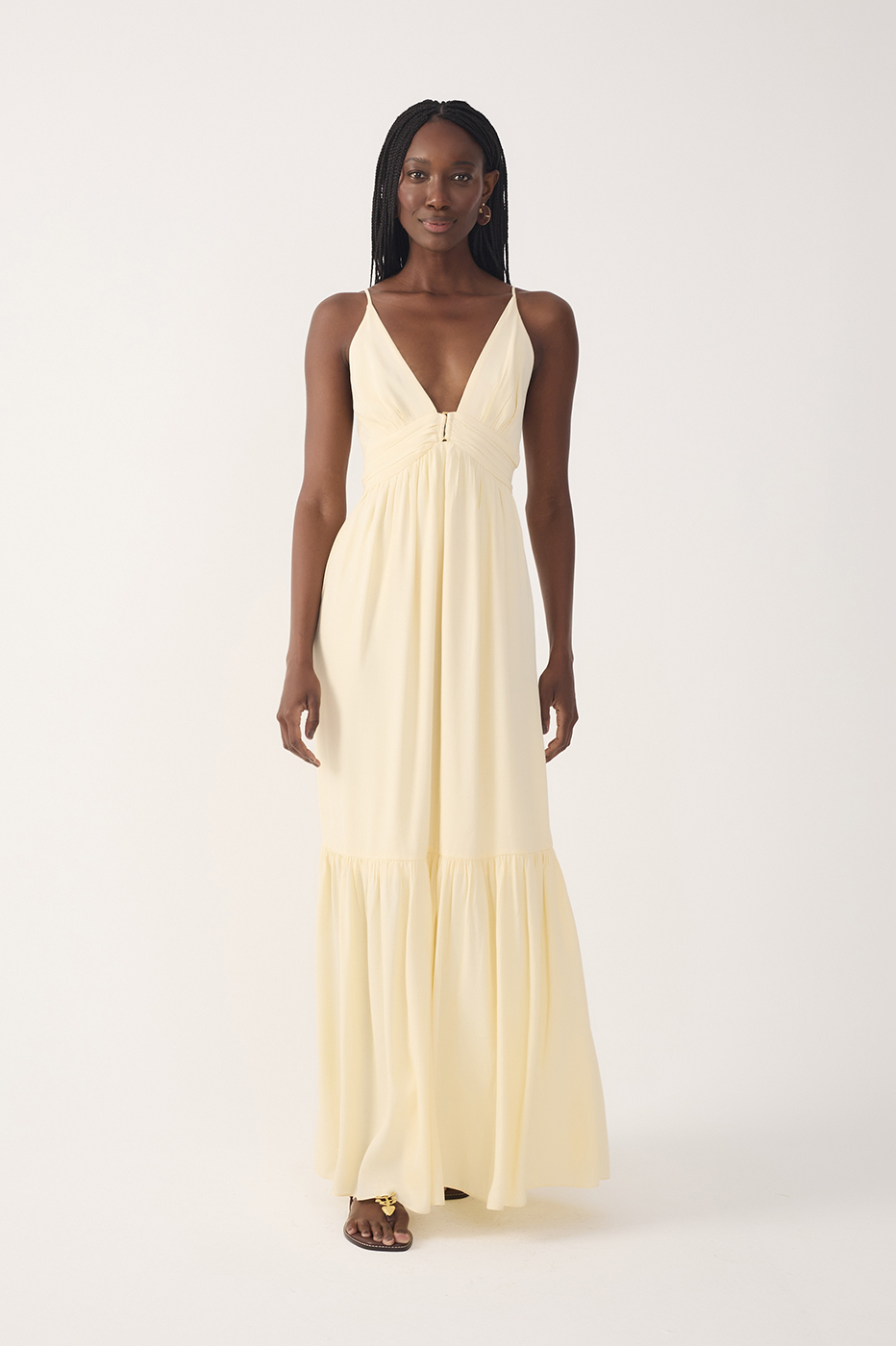 beige tiered maxi dress Beige boohoo Tall Textured Linen Look Tiered Maxi Dress