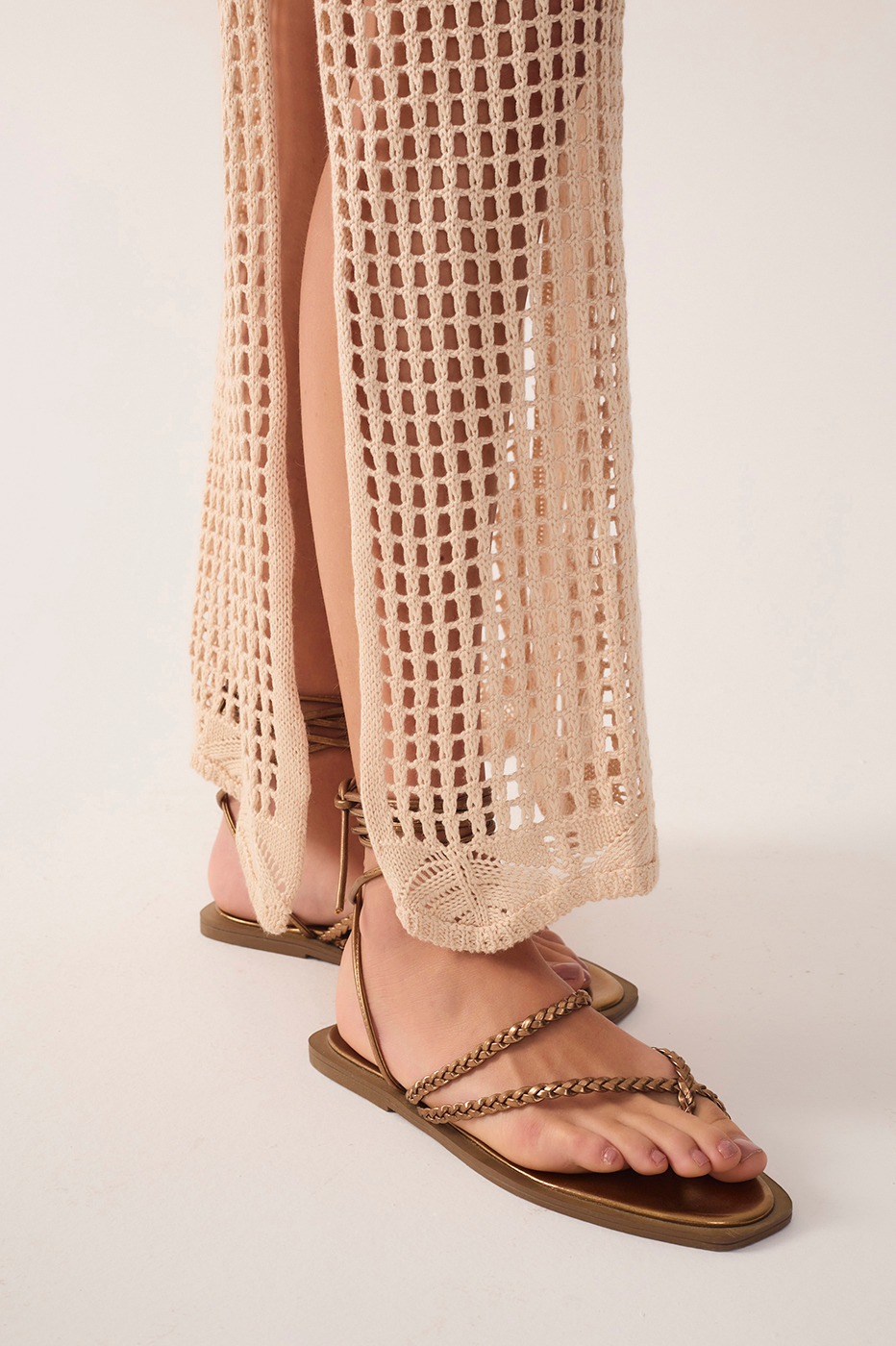 Knitted Collar Dress