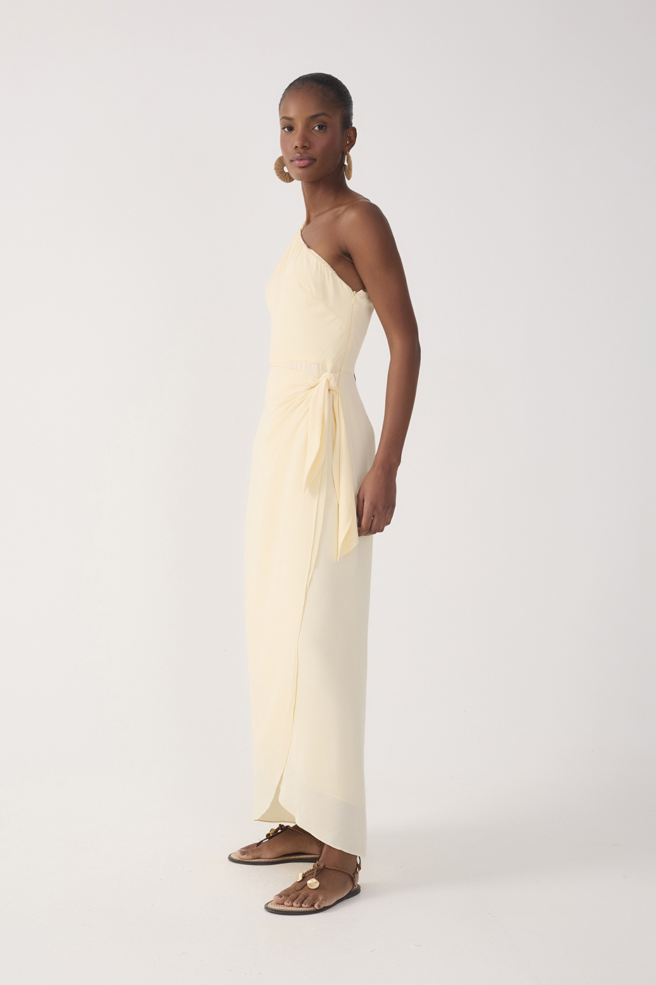 Crepe Cropped Pareô Dress_3