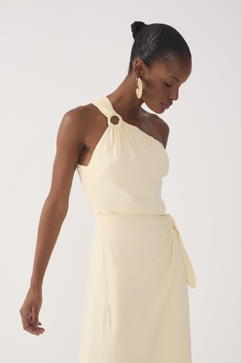 Crepe Cropped Pareô Dress_4