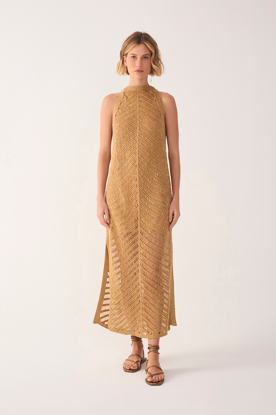 Lurex Resort Knit Dress_2