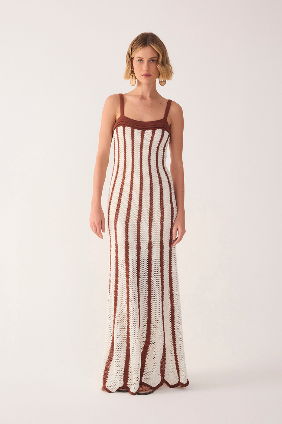 Bicolor Knitted Dress_2